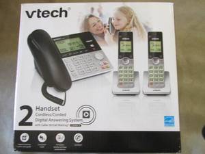 lot 409 image: VTech CordedCordless Answering Sys...