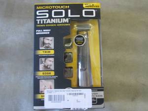 lot 415 image: MicroTouch Titanium SOLO-Charcoal o...
