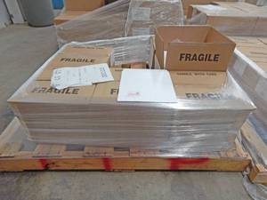 Huge Pallet of Thousands of 9.25 Inch x 9.5 Inch Seasons Greetings White Sealing Envelopes