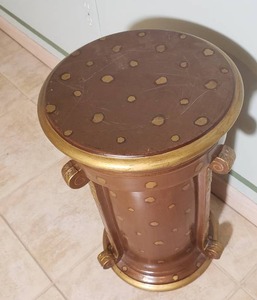 lot 56 image: Raymond Walter Striking Abstract Dot Pedestal