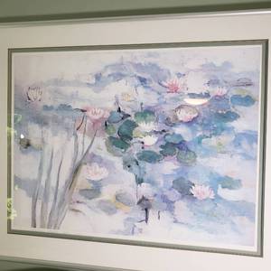 lot 133 image: Walter Gele Floral Watercolor