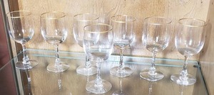 lot 50 image: Vintage Fostoria Stemware