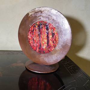 lot 21 image: Industrial Salvage Glass Sculpture