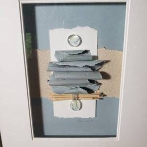 lot 124 image: Modern Multi Media Collage