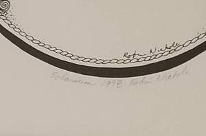 lot 78 image: Solarium by Robin Nichole 1998 Signed Artwork