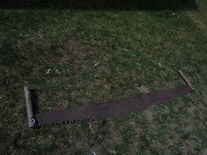 lot 175 image: Antique Lumber Saw