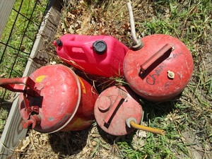 lot 181 image: Gas Cans