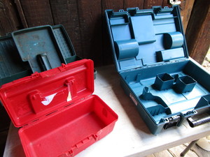 lot 231 image: Empty Toolboxes
