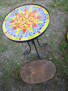 lot 138 image: Occasional Table, Footstool