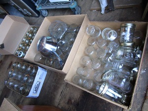 lot 144 image: Canning Jars