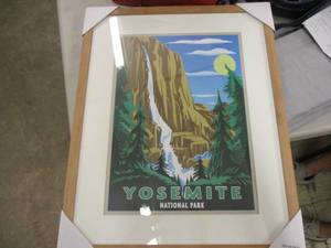 lot 21 image: Yosemite National Park frame 16x20...