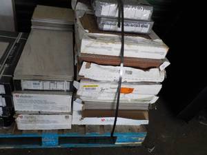 lot 107 image: pallet lot of mixed tile see all pi...