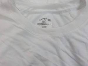 lot 69 image: Jockey 3 size XXL white T-shirts...