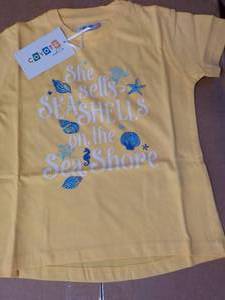 lot 133 image: Coyote and Co. yellow 10 size 6 top...