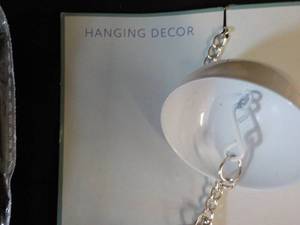 lot 217 image: hanging metal dcor...