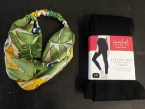 lot 222 image: Isabel maternity footless tights an...