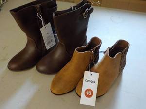 lot 236 image: Cat and Jack size 10 shoes...