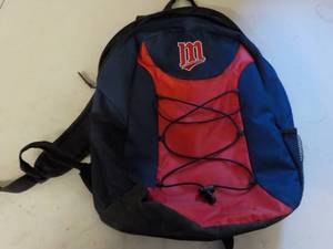 lot 269 image: Minnesota Twins backpack...