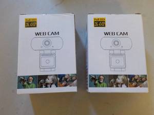 lot 292 image: set of 2 web cam...