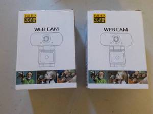 lot 294 image: set of 2 web cam...