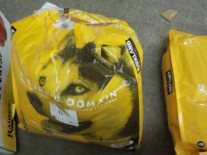 lot 307 image: Natures Domain 35 lb. bag dog food...