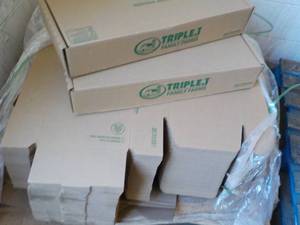lot 312 image: 25 self closing boxes 24x10x4...