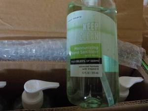 lot 332 image: 2 cases 25 12 oz. bottles hand sani...