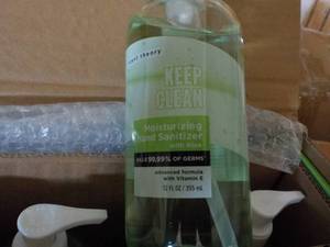 lot 333 image: 2 cases 25 12 oz. bottles hand sani...