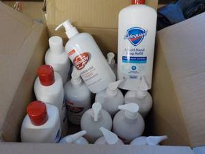 lot 339 image: case of Lifebuoy handwash and Safeg...