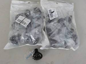 lot 353 image: black drawer knobs...