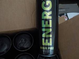 lot 366 image: 2 12 packs Energy Sour Fizz drink...