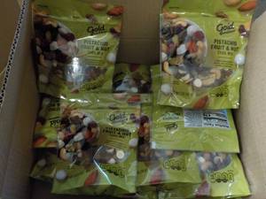 lot 382 image: case of 12 bags Pistachio Fruit and...