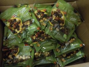 lot 385 image: case of 12 bags Energy Trail Mix...