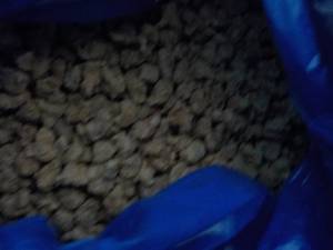 lot 401 image: 40 lb. box frozen pork crumbles...