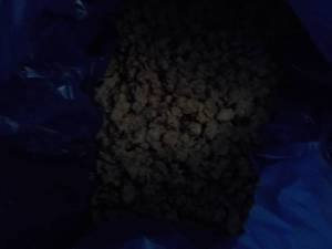 lot 402 image: 40 lb. box frozen pork crumbles...