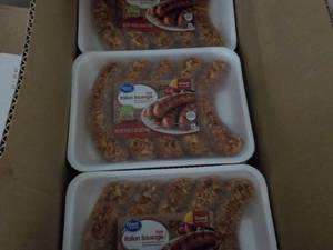 lot 405 image: case of 19 ounce frozen packages Hot Ital...