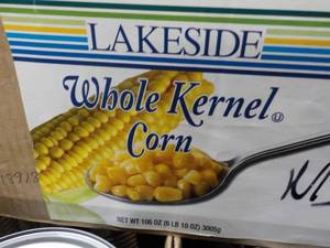 lot 429 image: 10 gallon cans whole kernel corn...