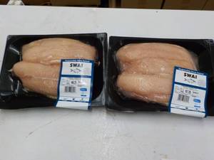 lot 439 image: 2 packages frozen Swai...