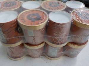 lot 470 image: 16 cartons of Halo Top Peanut Butter Cup ice cream, past date