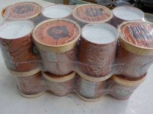 lot 471 image: 16 cartons of Halo Top Peanut Butter Cup ice cream, past date