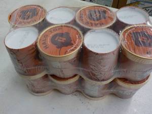 lot 473 image: 16 cartons of Halo Top Peanut Butter Cup ice cream, past date