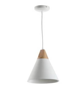 Cila Pendant Light Fixture White Brown