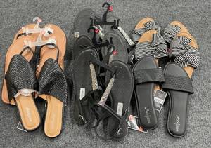 Large Lot of Womens Size S 56 Sandals&nbsp