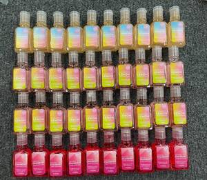 Lot of 40 Various Scented Travel Sized Hand Sanitizer