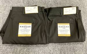 Lot of 2 36x29 &amp 36x30 Haggar Mens Performance Dress Pants.&nbsp&nbsp
