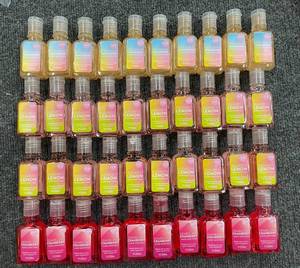 Lot of 40 Various Scented Travel Sized Hand Sanitizer