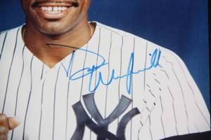 lot 41 image: New York Yankees Dave Winfield 8x10 Autographed Photo  JSA COA