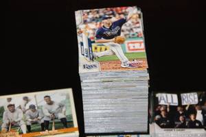 lot 53 image: 2020 Topps Opening Day Baseball Complete Set w 4 Insert Sets