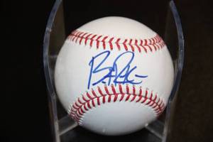 lot 98 image: Minnesota Twins Brent Rooker Sweet Spot Autograph Baseball