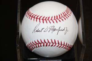 lot 104 image: Robert Manfred Jr. Sweet Spot Autograph Baseball